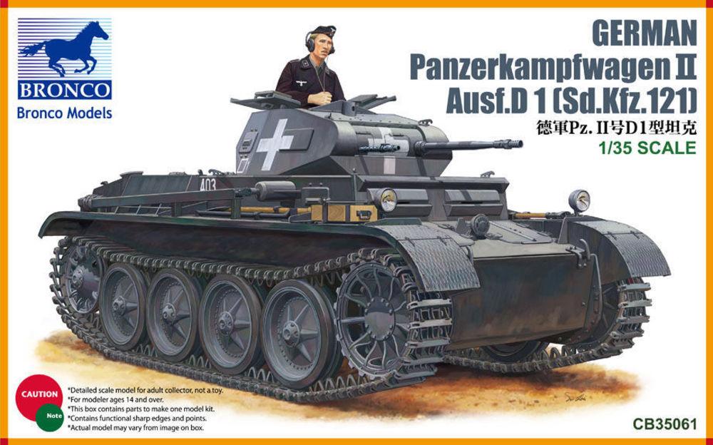 PanzerKampfwagen II Ausf D1 von Bronco Models