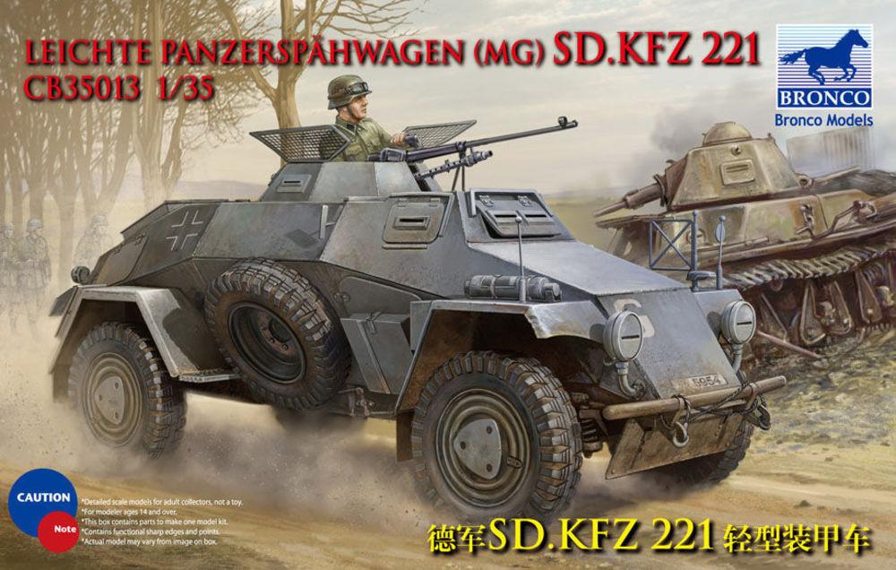 Sdkfz 221 Armored Car von Bronco Models