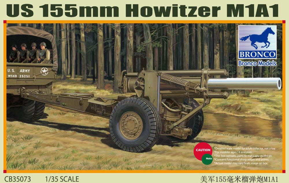 US M1A1 155mm Howitzer (WWII) von Bronco Models