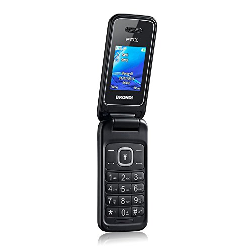 Brondi Fox, Mobilephone, GSM, Capacité: 16 GB, [Italia], Black von Brondi