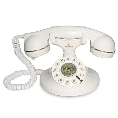 Brondi Nostalgietelefon Vintage 10, bianco Brondi Nostalgietelefon Vintage 10, bianco von Brondi