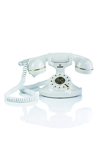 Brondi Nostalgietelefon Vintage 10, bianco von Brondi