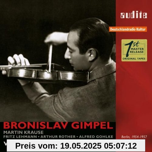 Violinkonzerte & Sonaten von Bronislaw Gimpel