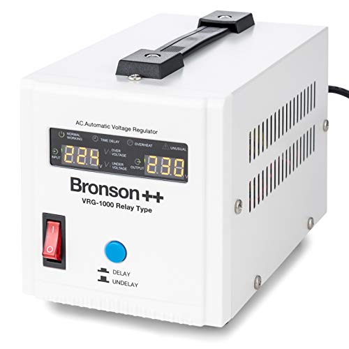 Bronson++ VRG 1000 Spannungsstabilisator 230V AC Spannungsregler 1000 VA von Bronson++