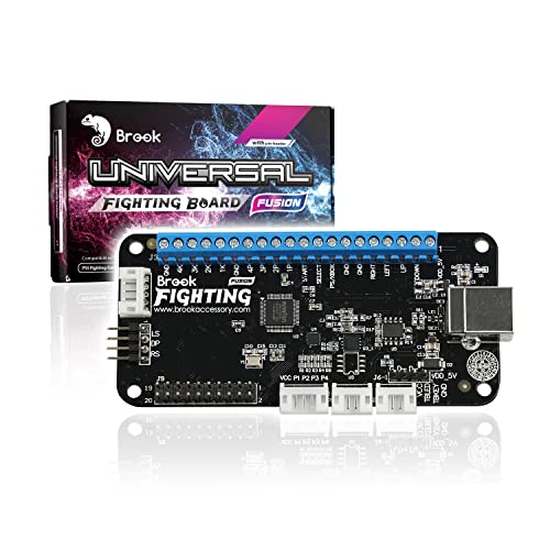 Brook Universal Fighting Board Fusion – vorinstallierte Header-Version von Brook