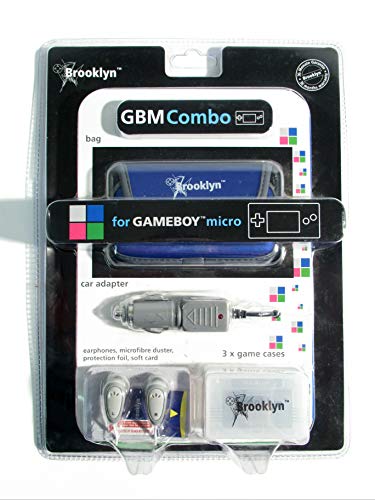 Nintendo Gameboy Micro Zubehör Set Tasche /Schutzhüllen 8 teilig von Brooklyn