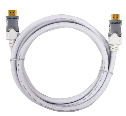PlayStation 3 - HDMI Kabel, 1.3c cat. 2 1080p w/90-180 Schwenkbarer Anschluss, vergoldete Kontakte, 2-fach abgeschirmt PlayStation 3 - HDMI Kabel, 1.3c cat. 2 1080p w/90-180 Schwenkbarer Anschluss, vergoldete Kontakte, 2-fach abgeschirmt von Brooklyn