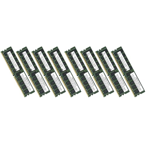 Broonbee Server Arbeitsspeicher | 128 GB (8X 16 GB) DDR4 2133 MHz RAM | Memory Upgrade für Supermicro 2028TP-DC0TR | RDIMM ECC REG | PC4-17000P-R CL15 von Broonbee
