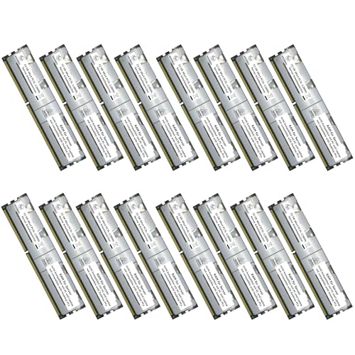 Broonbee Server Arbeitsspeicher | 256 GB (16x 16 GB) DDR3 1600 MHz RAM | Memory Upgrade für Supermicro 2027R-E1R24N | LRDIMM ECC REG | PC3L-12800L CL11 von Broonbee