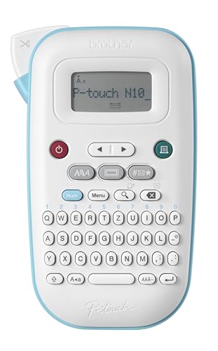 Brother PT-N10 Beschriftungsgerät (für 12 mm breite Btag Schriftbänder) von Brother International GmbH