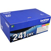 3 Brother Toner Multipack TN-241CMY  3-farbig von Brother
