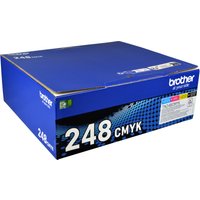 4 Brother Toner Multipack TN-248CMYK  TN-248VAL  4-farbig von Brother