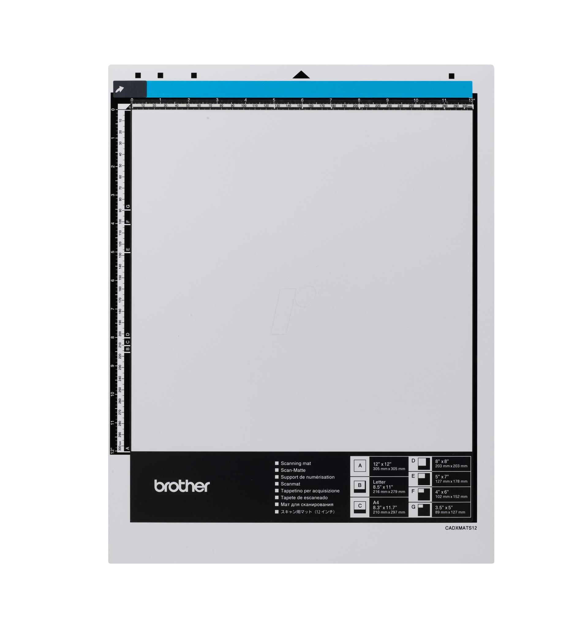 BRO CADXMATS12 - Scan-Matte 305 mm x 305 mm BRO CADXMATS12 - Scan-Matte 305 mm x 305 mm von Brother