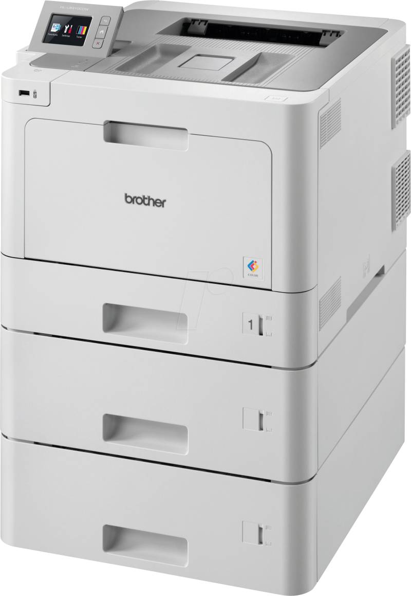 BRO HLL9310CDWTT - Farblaserdrucker, LAN/WLAN, 3 Papierkassetten von Brother