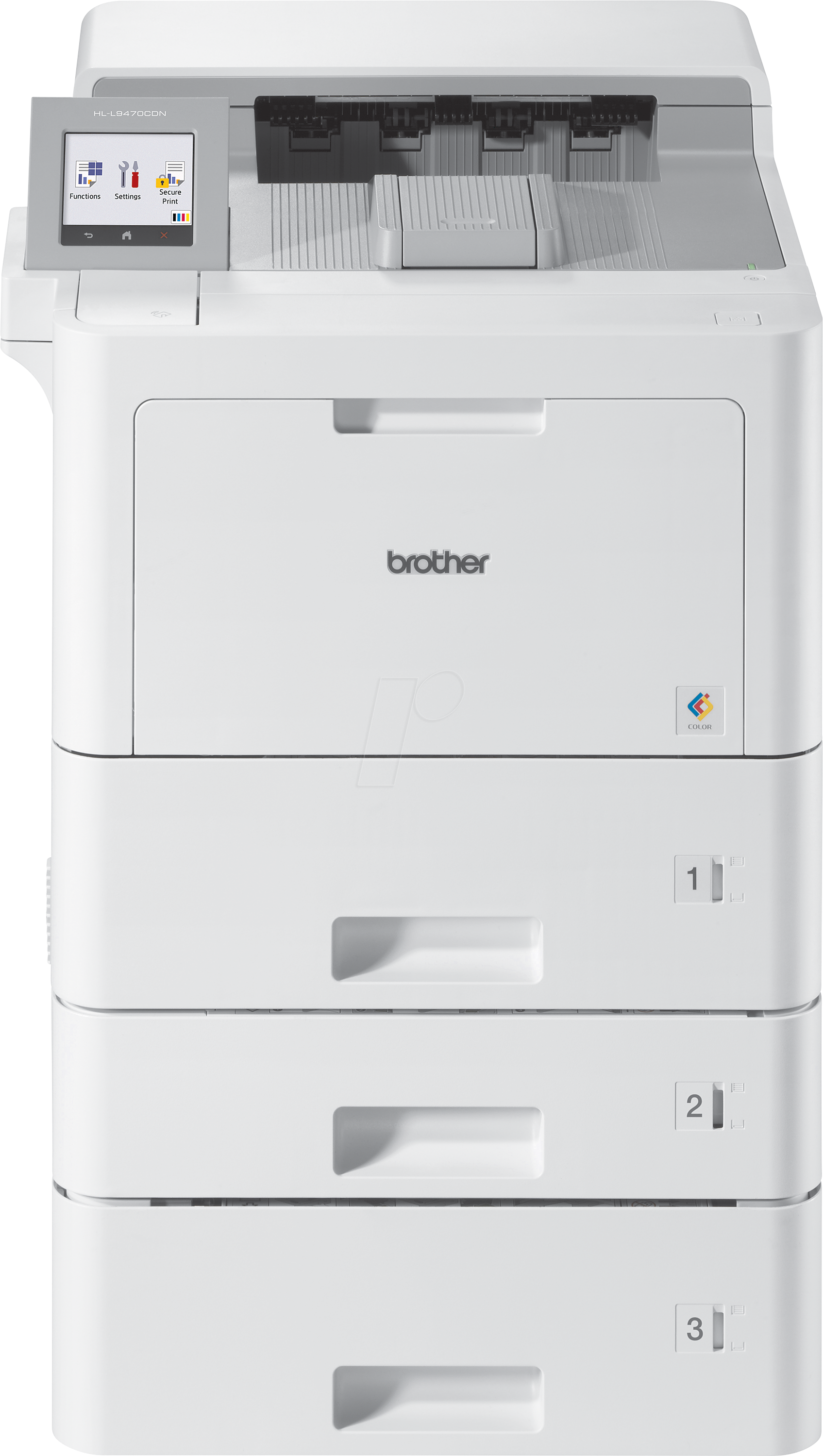 BRO HLL9470CDNTT - Farblaserdrucker, LAN, 40 S/min., 3 Papierkassetten BRO HLL9470CDNTT - Farblaserdrucker, LAN, 40 S/min., 3 Papierkassetten von Brother
