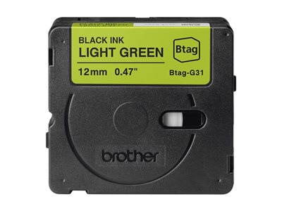 BROTHER 12MM BTAGG31 Tape Black BROTHER 12MM BTAGG31 Tape Black von Brother