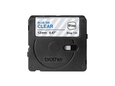 BROTHER 12MM Blue on Transparent BTAG133 BROTHER 12MM Blue on Transparent BTAG133 von Brother