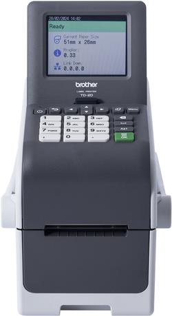 BROTHER 2INCH 300DPI DESKTOP PRINTER (USB/LAN/BATTERY OPTION/LCD SCRE (TD2350DSAH300Z1) von Brother