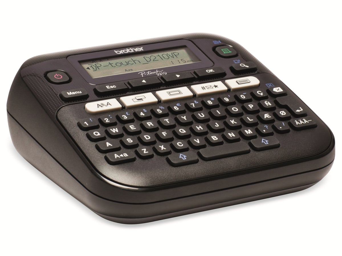 BROTHER Beschriftungsgerät P-TOUCH D210 BROTHER Beschriftungsgerät P-TOUCH D210 von Brother
