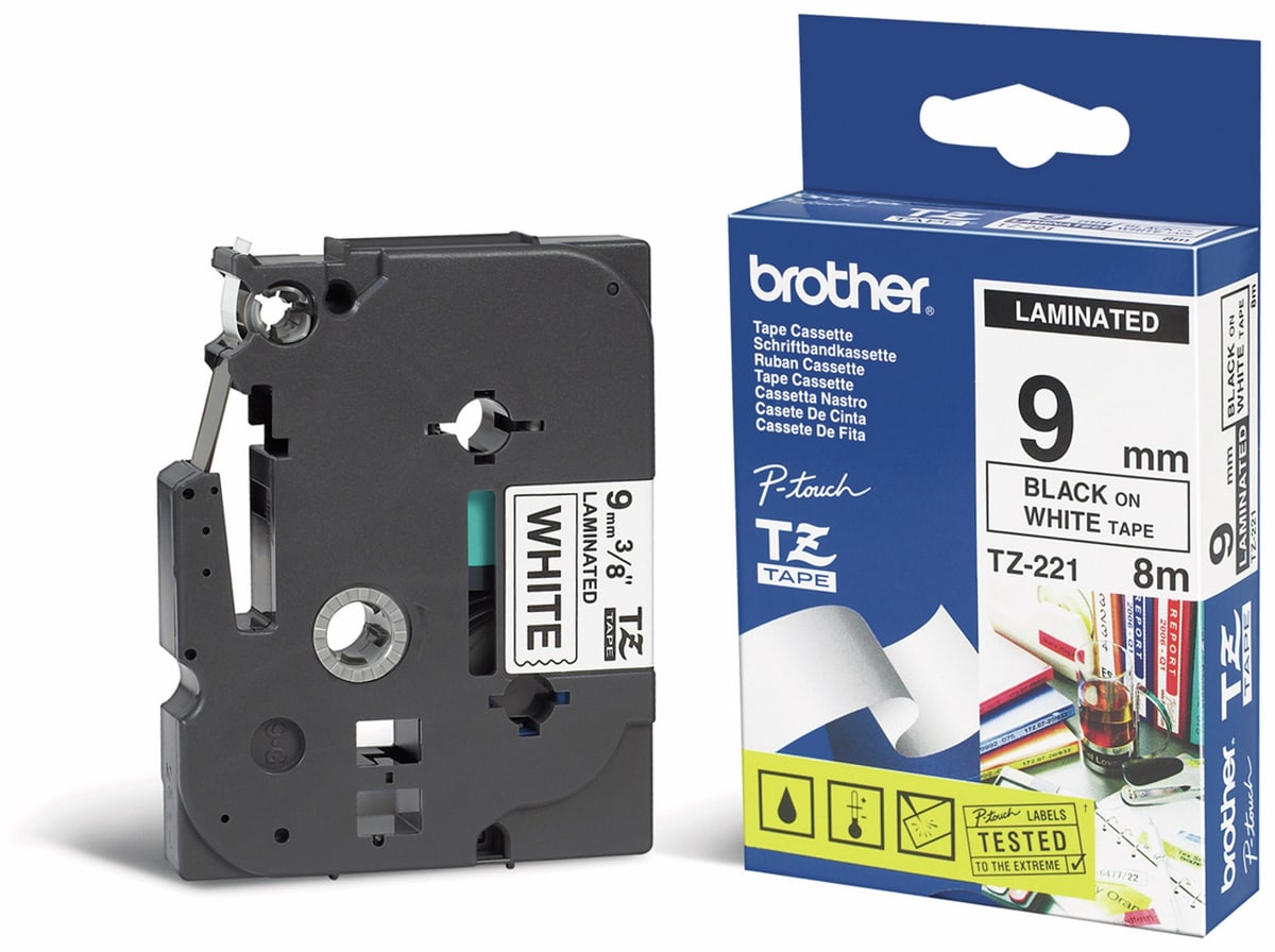 BROTHER Schriftband TZ-221 BROTHER Schriftband TZ-221 von Brother