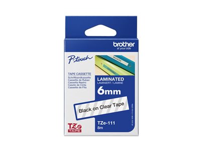 BROTHER TZE111 Schriftbandkassette 6mm BROTHER TZE111 Schriftbandkassette 6mm von Brother