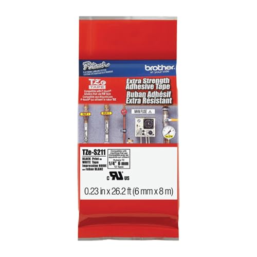 Best Price Square Brother TZES211 TZE-Tape TZe-S211 Schriftband extra stark Best Price Square Brother TZES211 TZE-Tape TZe-S211 Schriftband extra stark von Best Price Square