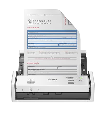 Brother ADS-1300 - Kompakter und tragbarer Dokumentenscanner von Brother