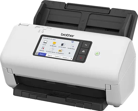 Brother ADS-4700W R/V 40 ppm/80 ipm ADF 80f wifi (ADS4700WRE1) von Brother