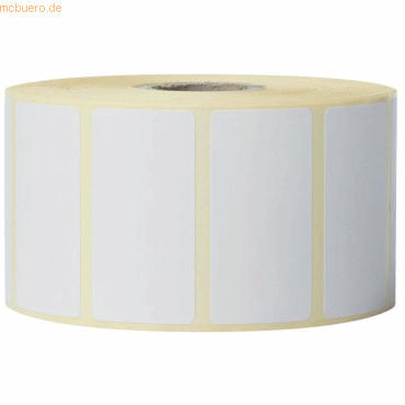 Brother BDE-1J026051-102 Einzeletiketten weiß 51x26mm 1900 St (16x) von Brother