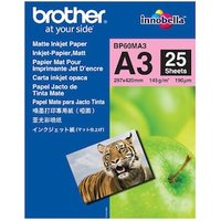 Brother BP60MA3 Mattes Inkjetpapier-A3, Paket mit 25 Blatt, 145 g/qm Brother BP60MA3 Mattes Inkjetpapier-A3, Paket mit 25 Blatt, 145 g/qm von Brother