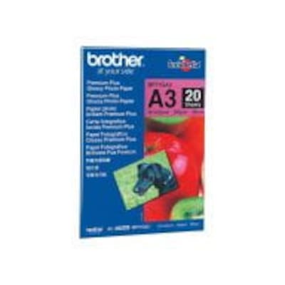 Brother BP71GA3 Fotopapier-A3, Paket mit 20 Blatt, 260 g/qm von Brother