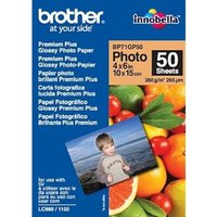 Brother BP71GP50 Fotopapier-A6, Paket mit 50 Blatt, 260 g/qm von Brother