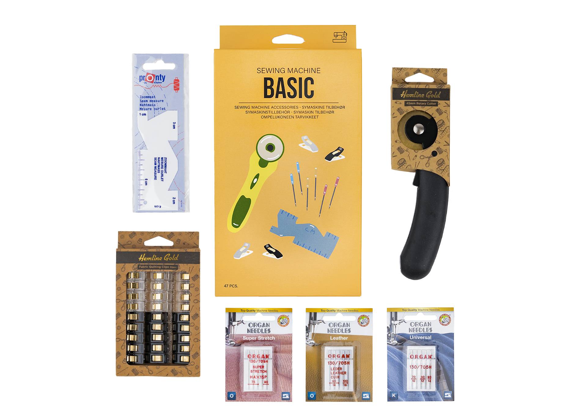 Brother - Basic Accessory Sewing Box 47 Parts Brother - Basic Accessory Sewing Box 47 Parts von Brother