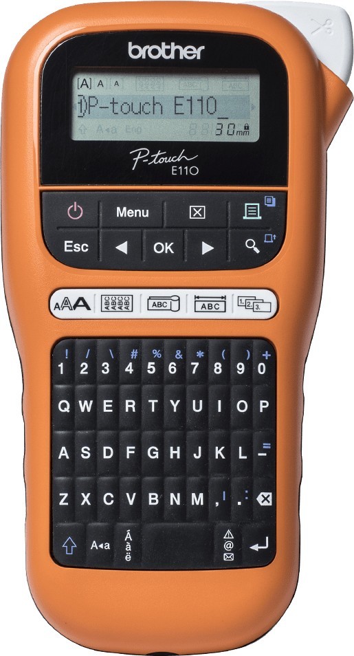 Brother Beschriftungsgerät PT-E110 PTE110G1 Brother Beschriftungsgerät PT-E110 PTE110G1 von Brother