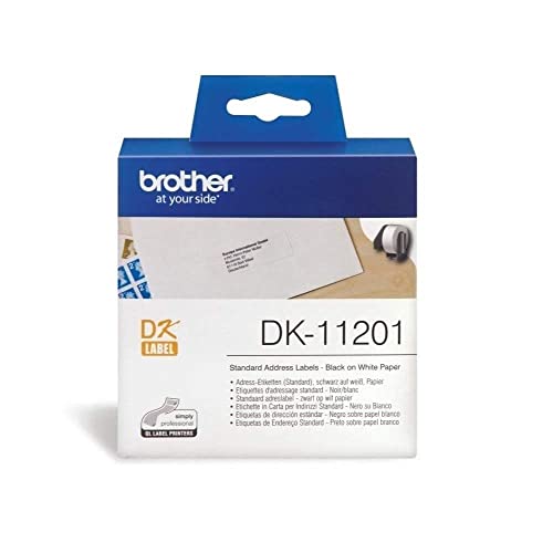 Brother Best Price Square Standard Address Label DK11201 by Brother von Brother