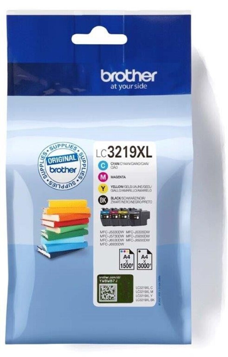 Brother Blisterfarbtintenset LC-3219XLVALDR LC3219XLVALDR von Brother