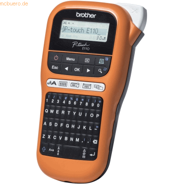 Brother Brother P-touch PT-E110 Handheld Beschriftungsgerät von Brother