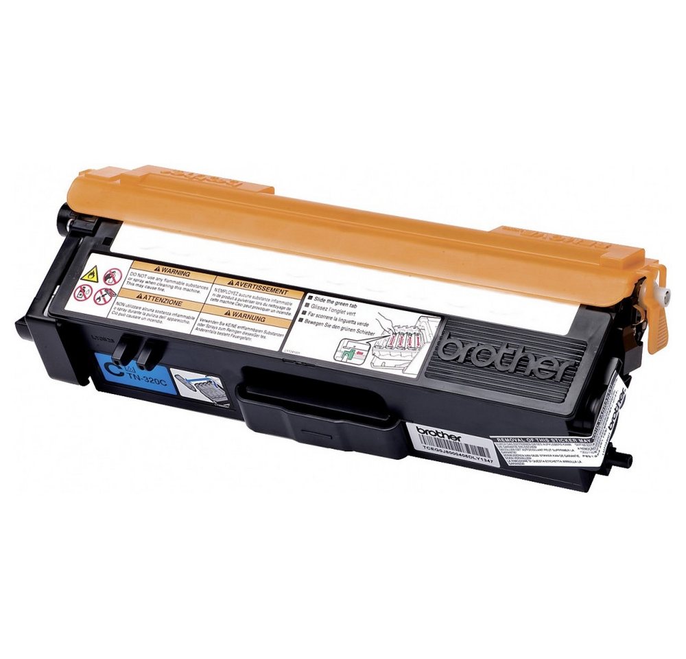 Brother Brother TN 320 C cyan Toner. Farblaserdrucker, (cyan, Toner) von Brother