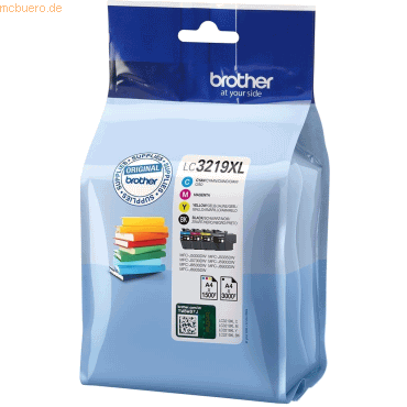 Brother Brother Tintenpatronen LC-3219XL Multipack (je 1x BK/M/C/Y) von Brother