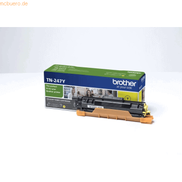 Brother Brother Toner TN-247Y Gelb (ca. 2300 Seiten) von Brother