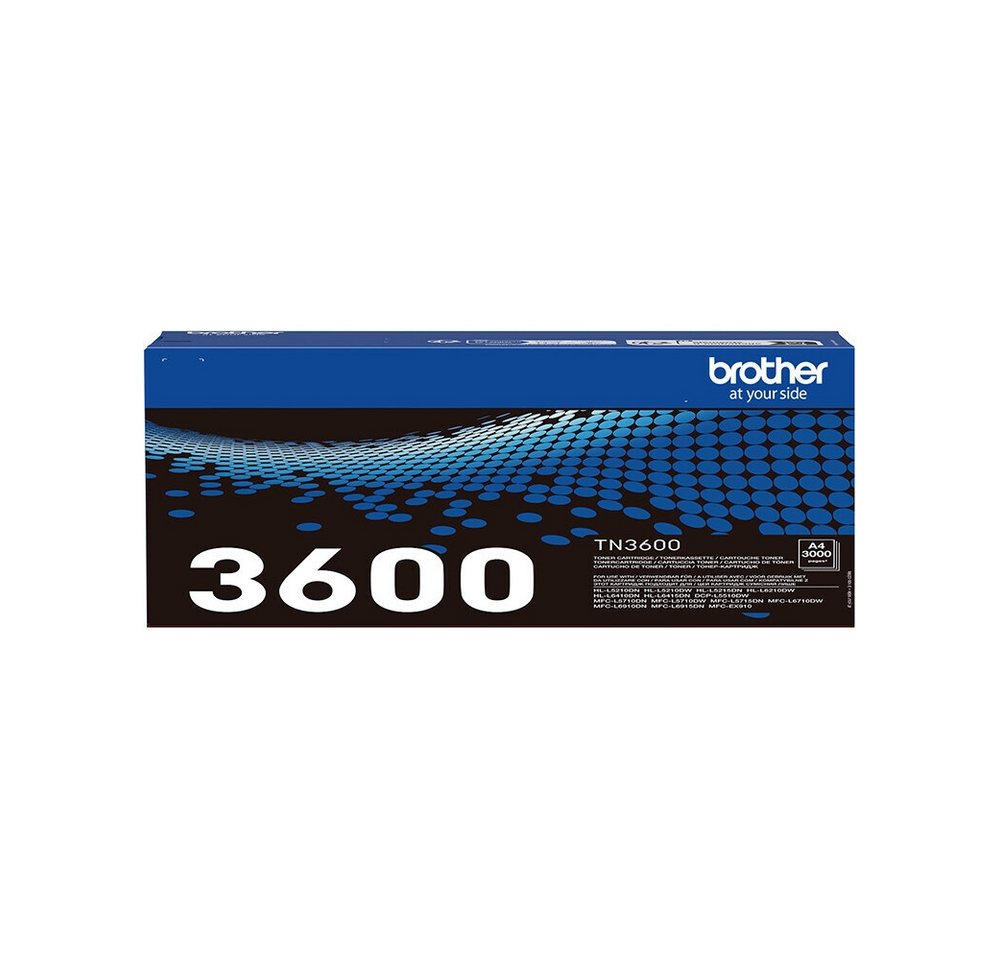 Brother Brother Toner TN-3600 schwarz für Drucker. Schwarz-Weiß Laserdrucker, (CO2-neutraler Versand) von Brother