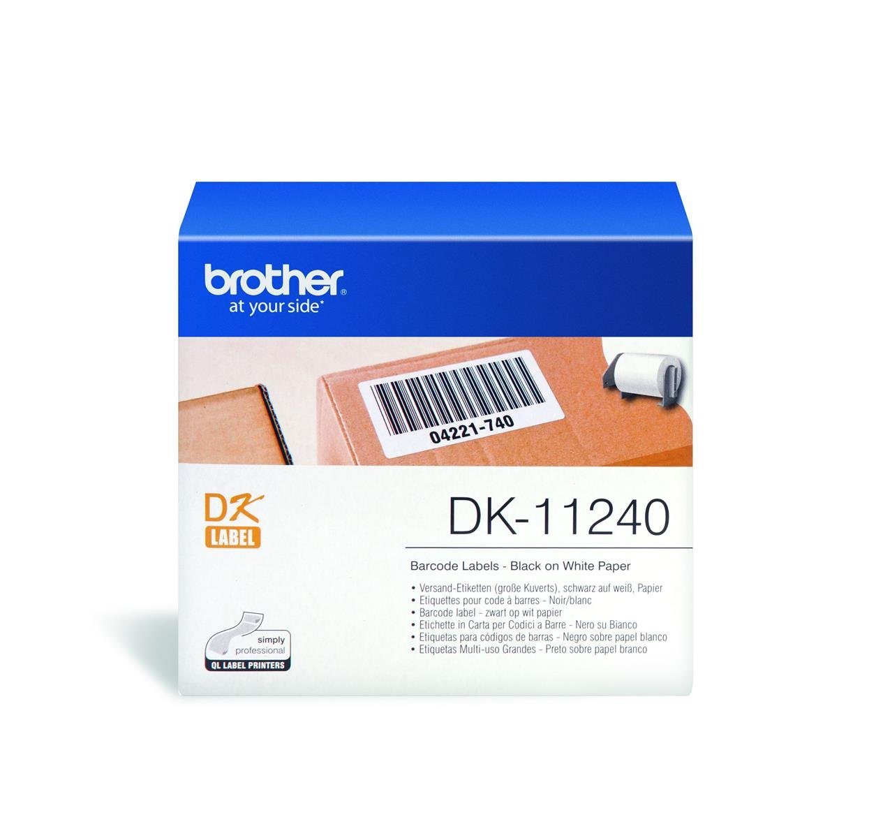 Brother Brother Versand-Etiketten 102 x 51 mm 600 St. DK-11240 Netzwerk-Adapter von Brother