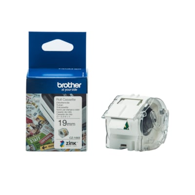 Brother CZ-1003 Farbetikettenrolle - 19 mm Brother CZ-1003 Farbetikettenrolle - 19 mm von Brother