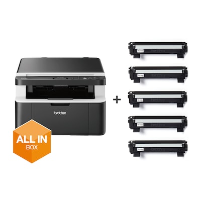 Brother DCP-1612WB S/W-Laserdrucker Scanner Kopierer WLAN von Brother