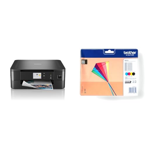 Brother DCP-J1140DW 3-in-1 Farbtintenstrahl-Multifunktionsgerät & LC-223 Value Pack Original Tintenpatronen Brother DCP-J1140DW 3-in-1 Farbtintenstrahl-Multifunktionsgerät & LC-223 Value Pack Original Tintenpatronen von Brother