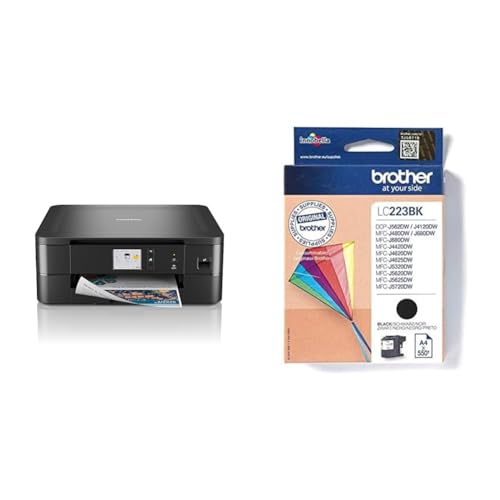 Brother DCP-J1140DW 3-in-1 Farbtintenstrahl-Multifunktionsgerät & Original Tintenpatrone LC-223BK schwarz DCP-J4120DW Brother DCP-J1140DW 3-in-1 Farbtintenstrahl-Multifunktionsgerät & Original Tintenpatrone LC-223BK schwarz DCP-J4120DW von Brother