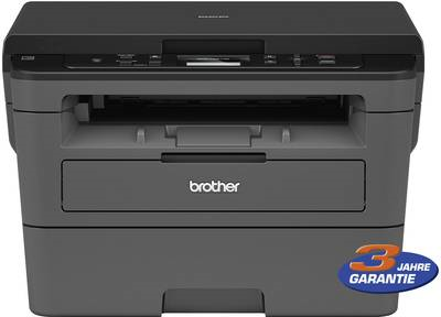 Brother DCP-L2510D - Multifunktionsdrucker - s/w - Laser - 215.9 x 300 mm (Original) - A4/Legal (Medien) - bis zu 30 Seiten/Min. (Drucken) - 250 Blatt - USB 2.0 von Brother