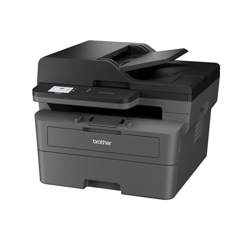 Brother DCP-L2665DW – 3-in-1-Multifunktionsgerät (Drucken/Scan/Kopieren) Laserdrucker Monochrom – WLAN & Ethernet – Automatischer Dokumentenzuzug für 50 Blatt – Druckgeschwindigkeit von 34 Seiten pro von Brother