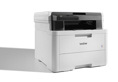 Brother DCP-L3520CDW - Kompaktes 3-in-1 Farb-LED Multifunktionsgerät mit WLAN/LAN und Duplexdruck von Brother