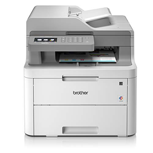 Brother DCP-L3550CDW A4 Farblaserdrucker, Wireless und PC verbunden, Drucken, Kopieren, Scannen und 2 Duplexdruck von Brother
